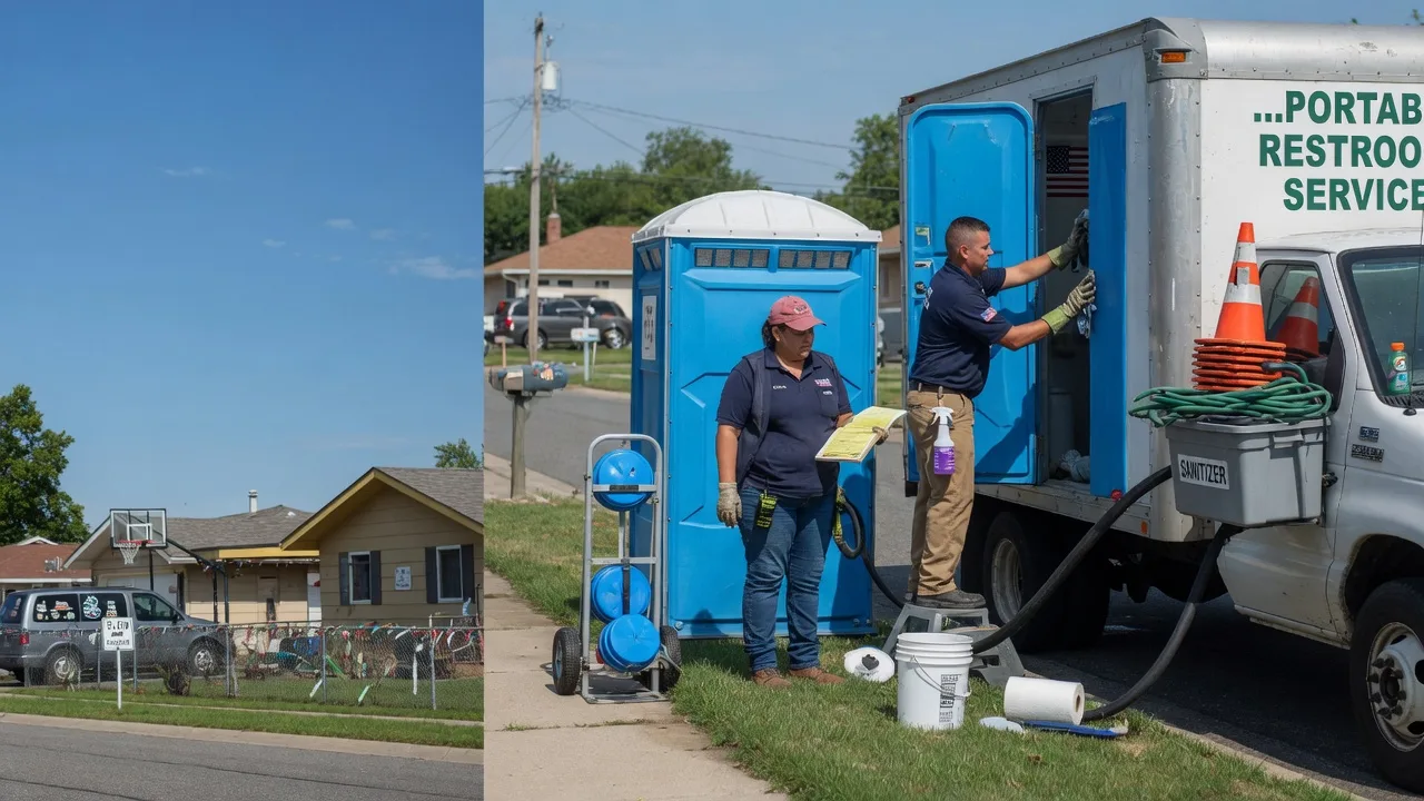Portable Toilet Rental in Waverly, MO near me